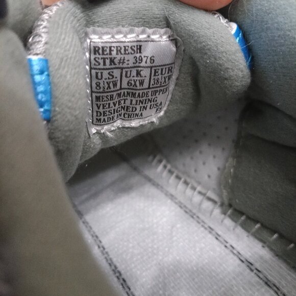 Dr. Comfort Refresh Womens Athletic Shoes w/Gel Inserts-Therapeutic Shoes US8.5 - Picture 6 of 9